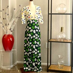 ASOS color block maxi dress